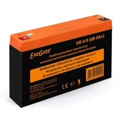 Батарея Exegate HR 6-9 EX285851RUS (6V 9Ah 634W, клеммы F1)