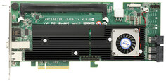 Контроллер Areca ARC-1883ix-12 PCIe 3.0 x8 LP, SAS/SATA 12G, RAID 0,1,5,6,10,50,60, 12port (3*int SFF8643 + 1*ext SFF8644), Cache 2GB (up to 8GB), RTL