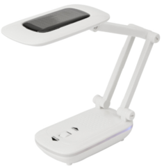 Светильник Rexant 75-0217 настольный Сиквел Про c солнечной панелью и с ночником, 220 В, LED, 5 Вт, 4000 К, бесступенчатое диммирование, заряжаемый, 2