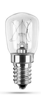 Лампа накаливания Camelion 15/P/CL/E14 15Вт, E14, 220В, 105лм, 1000 часов работы, колба типа T26 / для холодильников и швейных машин, прозрачная (1211