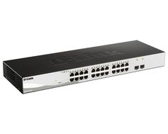 Коммутатор управляемый D-link DGS-1210-26/FL1A 24x10/100/1000Base-T, 2x1000Base-X SFP, L2