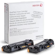 Тонер-картридж Xerox 106R04349 для B205/B210/B215 (2*3000стр.) (двойная упаковка)