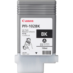 Картридж Canon PFI-102BK 0895B001 черный для iPF510/iPF605/iPF610/iPF650/iPF655/iPF710/iPF750/iPF755/iPF760/iPF765/LP17 130 ml