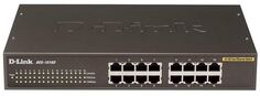 Коммутатор неуправляемый D-link DES-1016D/H1A 16xUTP 10/100, 19"