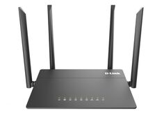 Роутер D-link DIR-822/RU/R1A Wi-Fi 802.11a/b/g/n/ac (2.4/5 ГГц), AC1200, 4xLAN, 1xWan, с поддержкой технологии MU-MIMO, rev R1A/R1B