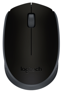 Мышь Wireless Logitech M171 910-004424 black/gray, USB, 1000dpi
