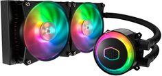 Система охлаждения жидкостная Cooler Master MasterLiquid ML240R RGB MLX-D24M-A20PC-R1 All Socket алюминий 2*120mm 650-2000rpm 6-30дБ 4-pin PWM BOX