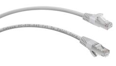 Кабель патч-корд F/UTP 5e кат. 0,5м. Cabeus PC-FTP-RJ45-Cat.5e-0.5m экранированный, серый