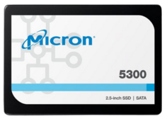 Накопитель SSD 2.5 Micron MTFDDAK3T8TDT-1AW1ZABYY 5300 MAX 3.84TB SATA 6Gb/s TLC 540/520MB/s IOPS 95K/34K MTBF 3M