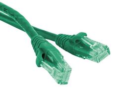 Кабель патч-корд U/UTP 6 кат. 3м Hyperline PC-LPM-UTP-RJ45-RJ45-C6-3M-LSZH-GN LSZH, зеленый TWT