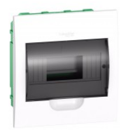 Щит распределительный Systeme Electric EZ9E108S2FRU Easy9 встраиваемый белый (дверь прозрачная) на 8 модулей IP40