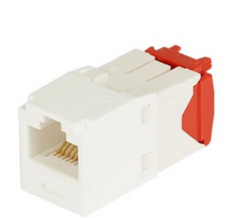 Модуль Panduit CJ5E88TGAW MINI COM RJ45 TX5e, UTP Т568A/B Enhanced (белый)