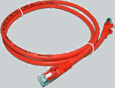 Кабель патч-корд U/UTP 6 кат. 5м Lanmaster LAN-PC45/U6-5.0-RD красный