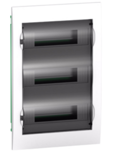 Щит распределительный Systeme Electric EZ9E312S2FRU Easy9 встраиваемый белый (дверь прозрачная) на 36 модулей IP40