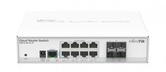 Коммутатор Mikrotik CRS112-8G-4S-IN 8UTP/WAN 10/100/1000Mbps + 4SFP