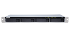 Сетевой RAID-накопитель QNAP TS-431XeU-8G NAS 4 HDD trays, 10 GbE SFP+, rackmount, 1 PSU. ARM 4-core Cortex-A15 Annapurna Labs AL-314 1,7 GHz, 8 GB. W