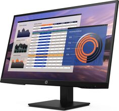 Монитор 27" HP P27h G4 7VH95AA IPS, 250 cd/m2, 178°/178°, 1920x1080, 1000:1, 5ms, VGA, HDMI, DP, HAS, black