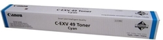 Тонер-картридж Canon C-EXV49 синий 8525B002 для iR ADV C3822i/C3826i/C3830i/C3835i/C3720i/C3725i/C3320 19 000 стр.
