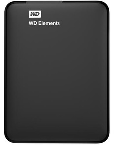 Внешний диск HDD 2.5 Western Digital WDBU6Y0020BBK-WESN 2TB Elements Portable USB 3.0 черный