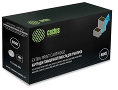 Картридж Cactus CS-CF280X-MPS черный, 13000стр., для HP LJ Pro 400/M401/M425