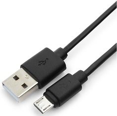 Кабель интерфейсный USB 2.0 Garnizon GCC-mUSB2-AMBM-1.8M Pro, AM/microBM 5P, 1.8м, черный, пакет Гарнизон