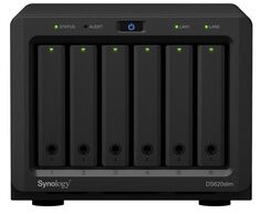 Сетевой накопитель Synology DS620slim HDD/SSD SATA, RAID 0/1/5/6/10/JBOD, 2хGbLAN, 3xUSB3.0, без HDD