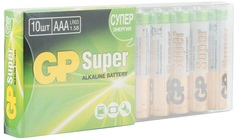 Батарейка GP Super Alkaline 24A LR03 1.5V, 10шт, size AAA