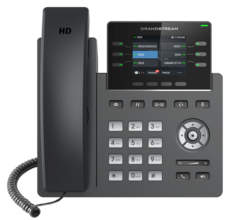 Телефон VoiceIP Grandstream GRP-2613 3 SIP аккаунта, 6хEthernet, 10/100/1000, дисплей 2,4" цветной, книга на 1000 контактов,POE