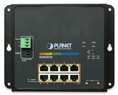 Коммутатор промышленный Planet WGS-5225-8P2S Industrial L2+ 8-Port 10/100/1000T 802.3at PoE + 2-Port 100/1000X SFP Wall-mount Managed Switch