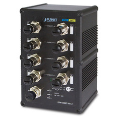Коммутатор Planet ISW-800T-M12 IP67, неуправляемый, промышленный Ethernet IP67 с 8 портами 10/100Base-TX M-12