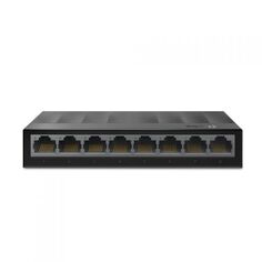 Коммутатор TP-LINK LS1008G 8 портов RJ45 10/100/1000 Мбит/с, настольный/монтируемый на стену, plug and play