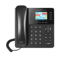 Телефон VoiceIP Grandstream GXP-2135 8 линий/4аккаунта, 2xEthernet 10/100/1000 Мб/сб PoE, HD Audio, TFT LCD-дисплей 320x240