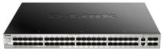 Коммутатор D-link DGS-3130-54S/A1A 48x1000Base-X SFP, 2x10GBase-T,4x10GBase-X SFP, L3