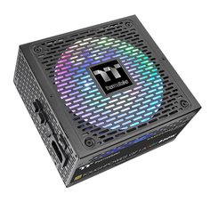 Блок питания ATX Thermaltake SMART 750W PS-TPD-0750F3FAGE-1 GF1 ARGB 80+ gold (24+4+4pin) APFC 140mm fan color LED 9xSATA Cab Manag RTL