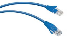 Кабель патч-корд U/UTP 5e кат. 1м. Cabeus PC-UTP-RJ45-Cat.5e-1m-BL-LSZH неэкранированный, синий