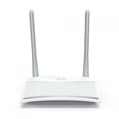 Роутер WiFi TP-LINK TL-WR820N до 300 Мбит/с на 2,4 ГГц, 802.11b/g/n, 1 WAN + 2 LAN 10/100 Мбит/с портов, 2 фиксированные антенны, поддержка PPTP/L2TP/