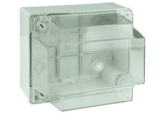 Коробка распределительная DKC 54240 с гладкими стенками, прозрачная, IP56, 240х190х160мм, "Express"