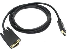 Кабель DisplayPort-VGA Exegate EX-CC-DPM-VGAM-1.8 EX284914RUS DisplayPort-VGA, 20M/15M, 1,8м, экран