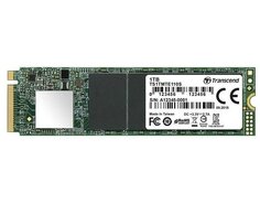 Накопитель SSD M.2 2280 Transcend TS1TMTE110S 110S 1TB PCI-E 3.0 x4 1700/1500MBs 160K/140K IOPs 3D TLC NAND MTBF 1M