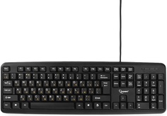 Клавиатура Gembird KB-8320UXL-BL черная, USB., 104 клавиши, 2м