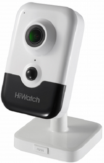 Видеокамера IP HiWatch DS-I214(B) 2Мп, 1/2.7" CMOS, 4мм, 1920*1080/25 кадр/с, WDR, H.265+/H.264+/H.265/H.264 DC12В /PoE