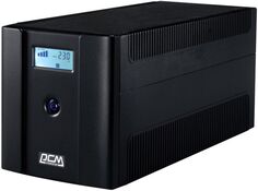 Источник бесперебойного питания Powercom RPT-2000AP-LCD Raptor, Line-Interactive, 2000VA/1200W, Tower, 4xSchuko, LCD, USB