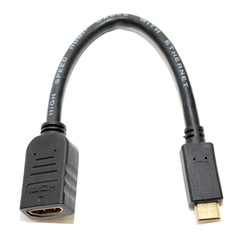 Кабель-адаптер 5bites BC-HDC2A1 HDMI F-mini M, V1.4B