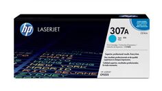 Картридж HP 307A CE741A для принтера Color LaserJet CP5225 голубой