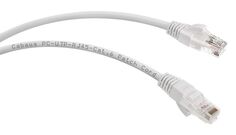 Кабель патч-корд U/UTP 6 кат. 5м Cabeus PC-UTP-RJ45-Cat.6-5m-WH неэкранированный, белый