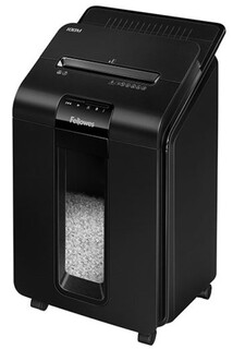 Уничтожитель бумаг Fellowes AutoMax 100M FS-46292 минирезка DIN P-4, 4х10 мм, автоподача 100 лст, 23 лтр, автореверc