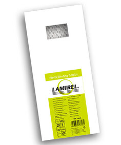 Пружина Fellowes LA-78668 пластиковая Lamirel, 8 мм, белый, 100шт