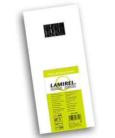 Пружина Fellowes LA-78669 пластиковая Lamirel, 8 мм, черный, 100шт