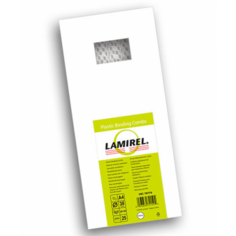 Пружина Fellowes LA-78776 пластиковая Lamirel, 38 мм, белый, 25шт