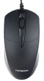 Мышь Garnizon GM-220XL черный, USB, 1000dpi, 2м Гарнизон